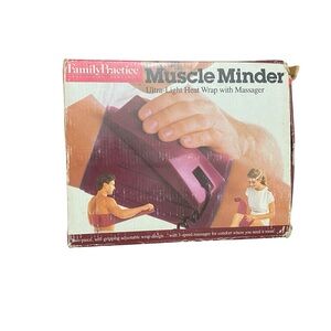 Muscle Minder Ultra Light Heat Wrap With Massager